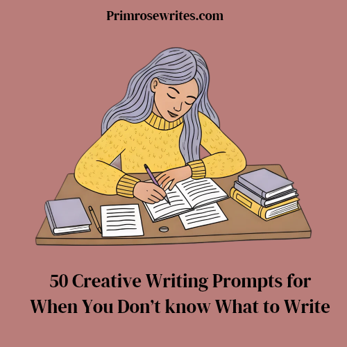 50 Creative Writing Prompts For When You Don't Know What to Write